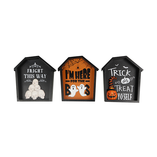 Wooden Halloween Haunted House