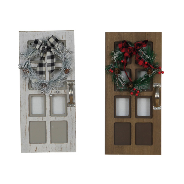 Front Door Wooden Christmas Decoration Sign