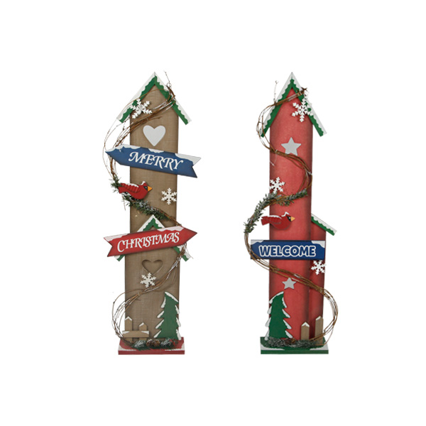 Merry Christmas Welcome Door Banner Sign Decorations