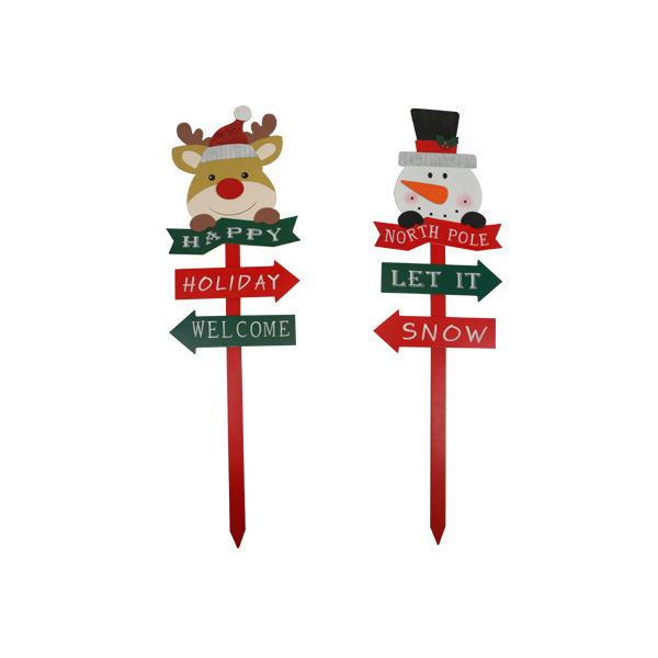 Christmas Decorative Wooden Arrow Sign